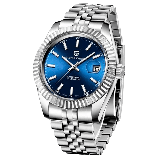 Pagani Design PD-1645 – Hommage Datejust — Bleu